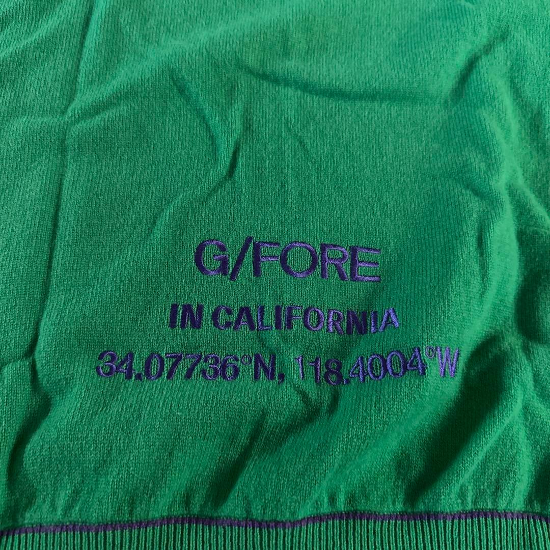 G FORE ニット　グリーン　美品