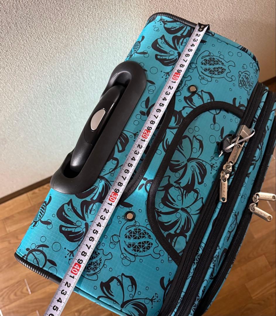 Hawail Spirit 花柄キャリーケース【ベルト付き】