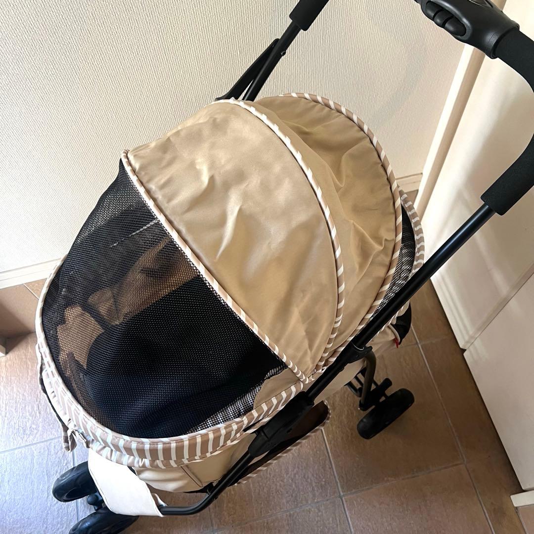 【折りたたみ式】GEX わんわんカート スマートハンディ Safety 説明書付