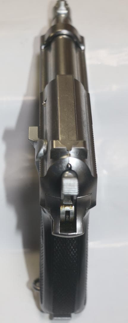 ウェスタンアームズ製ABS樹脂ガスガン　ワルサーＰ３８短バレル銀　ASGK合法品