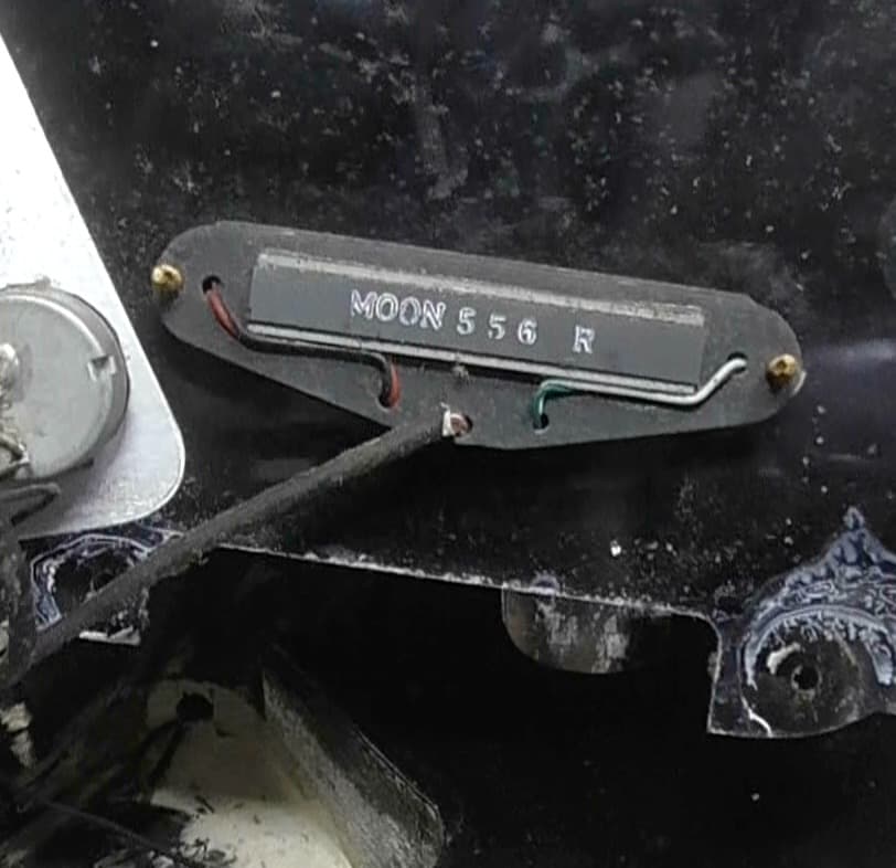 Bill Lawrence シャケモデル（黒ver） MOON刻印PU搭載