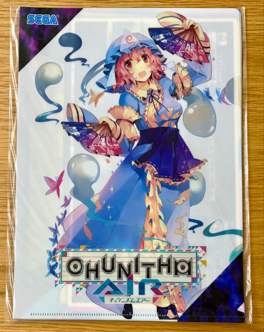 東方project チュウニズムエアー コラボ　クリアファイル