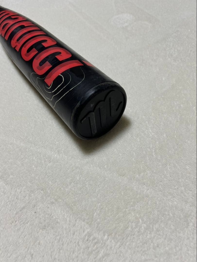 本日20時まで限定21000円marucci 軟式バット ワニクラ赤80cm