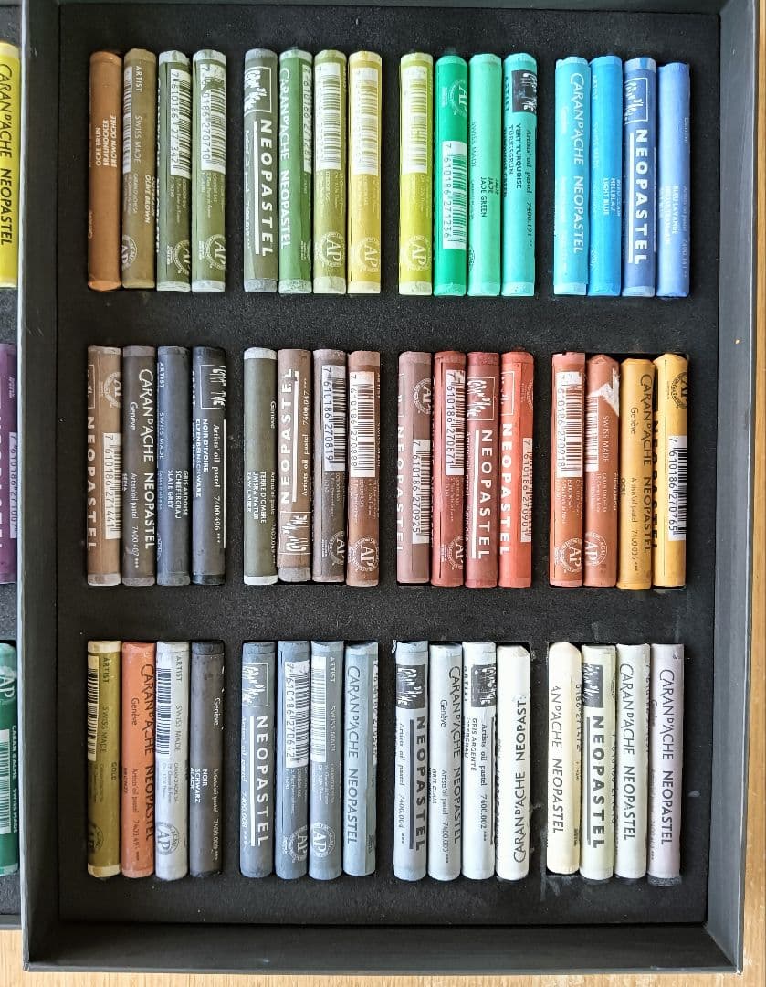 CARAN D'ACHE NEOPASTEL 96色　カランダッシュネオパステル
