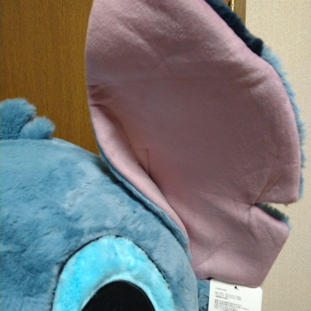 新品　タグ付き　スティッチ　コストコ　特大　 ぬいぐるみ　ブランケット付き