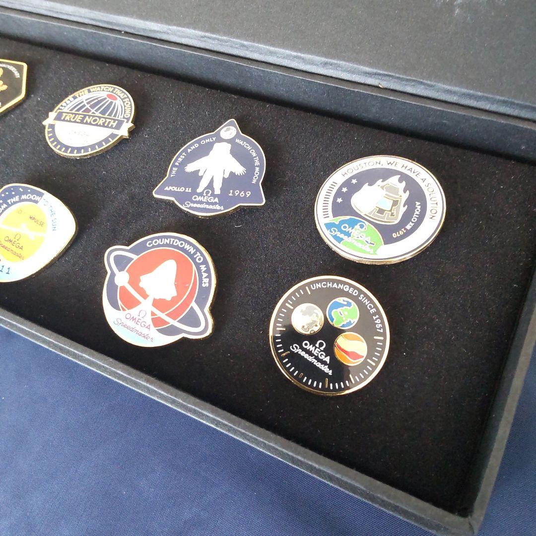 オメガ スピードマスター 月面着陸50周年記念 ノベルティ ピンズ 希少品