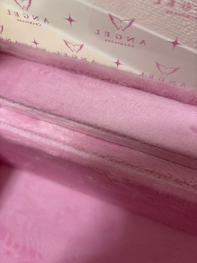 エンジェルシャンパン ピンク ファータイプ 空瓶 ケース