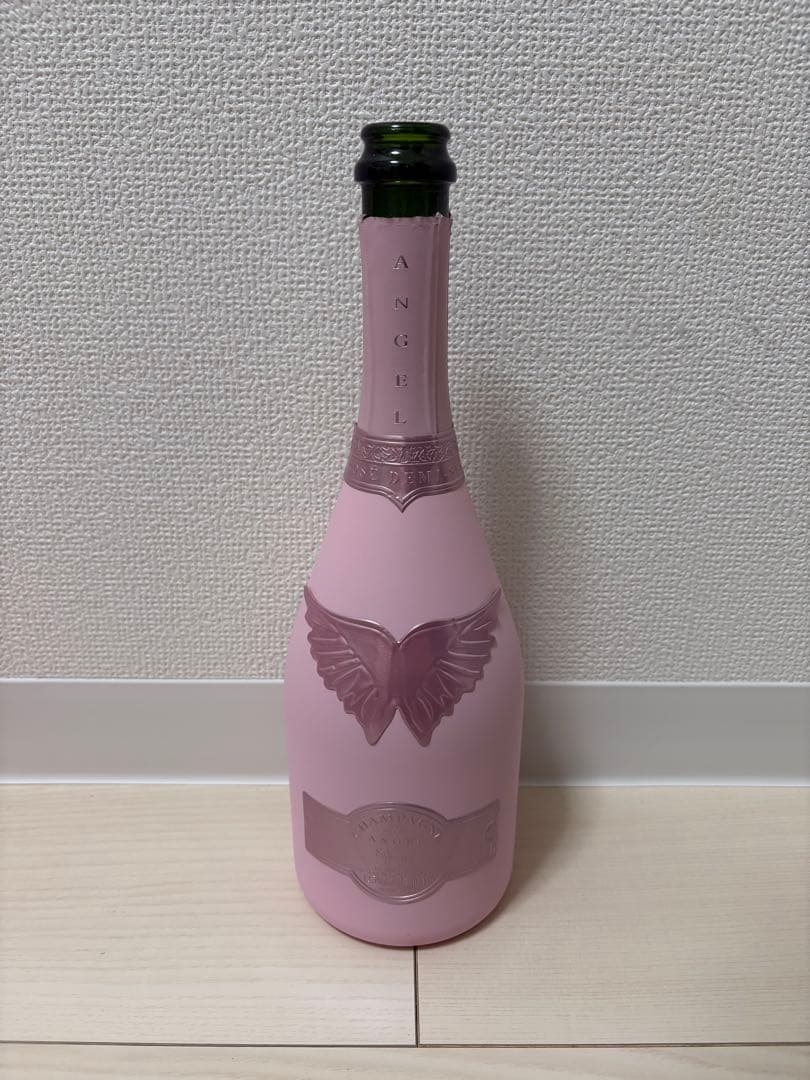 エンジェルシャンパン ピンク ファータイプ 空瓶 ケース