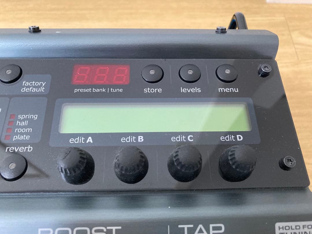 【箱付美品】tc electronic NOVA SYSTEMギターエフェクター