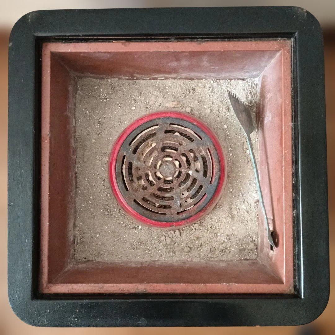 三菱電気火鉢　正方形