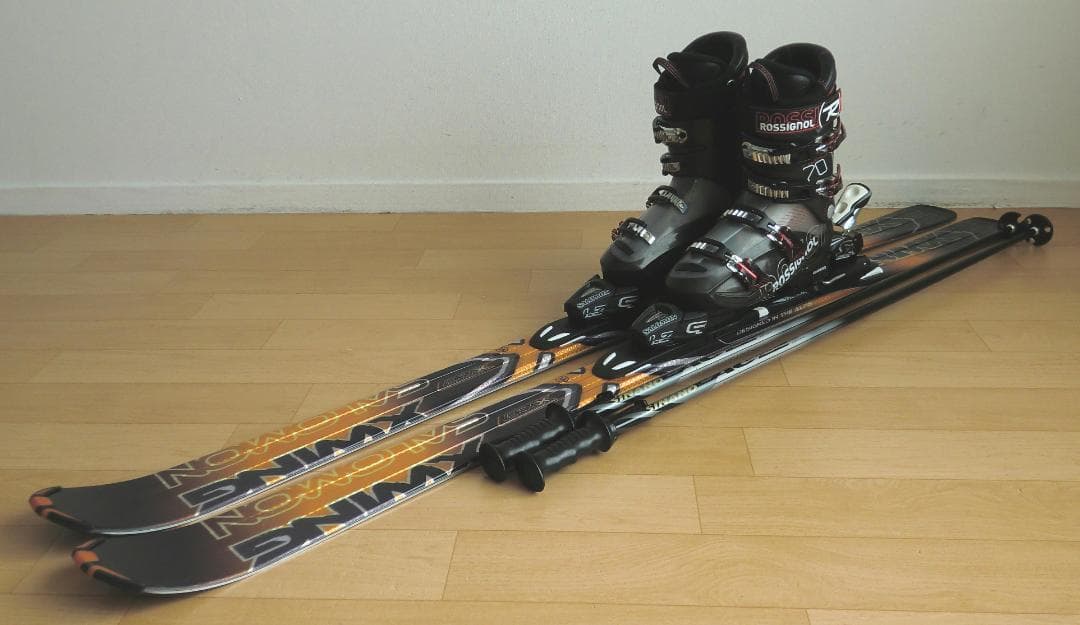 ■■送料無料■サロモン■メンズスキーセット■板165靴27.5■メンテ付き■■