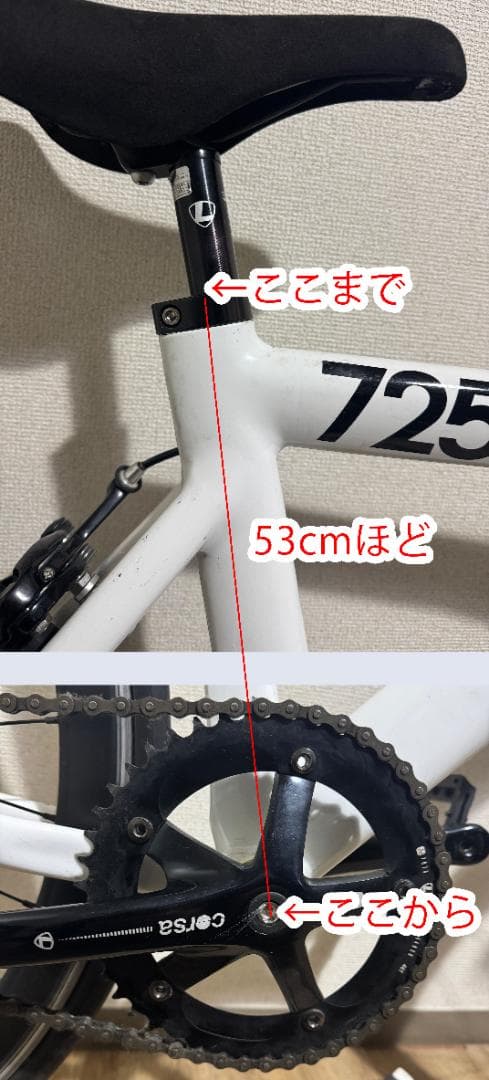 LEADER 725TR ホワイト サイズM