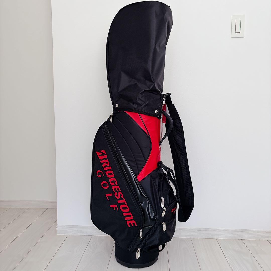 【新品未使用タグ付き】ブリヂストン キャディバッグ ブラック ゴルフバッグ