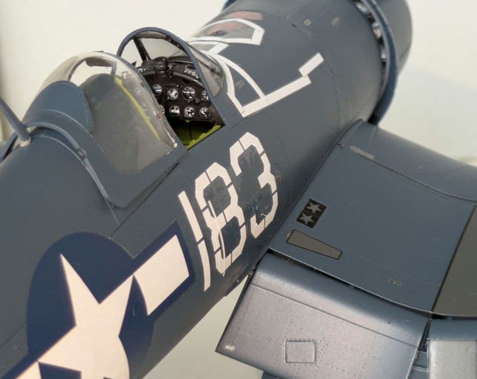 コルセアF4U-1D(プラモデル完成品1/32)