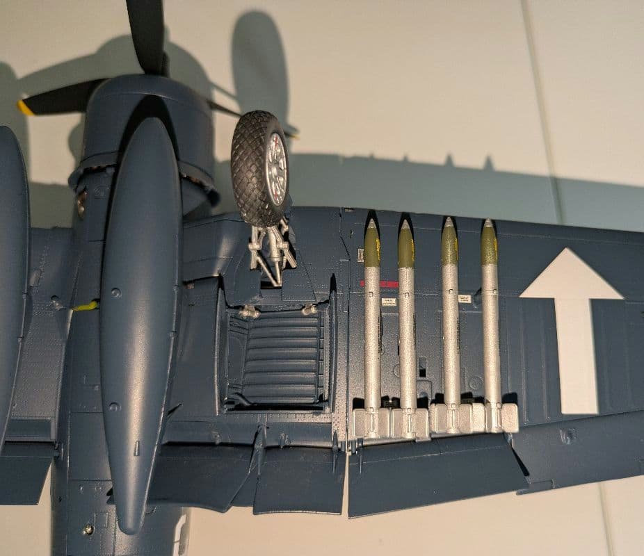 コルセアF4U-1D(プラモデル完成品1/32)