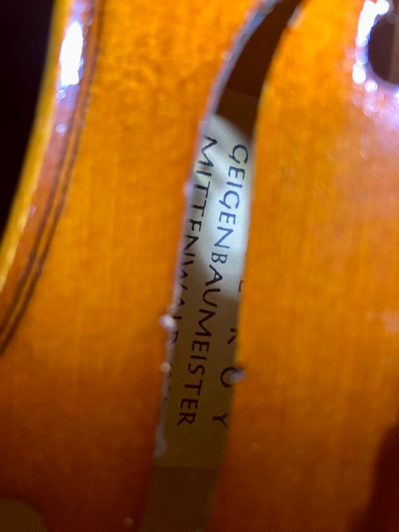 希少美品　ドイツ製 Karl Roy 1995制作 4/4バイオリン