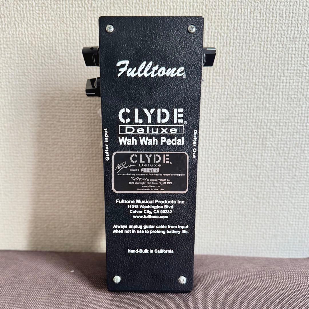 Fulltone CLYDE Wah Deluxe フルトーン ワウペダル