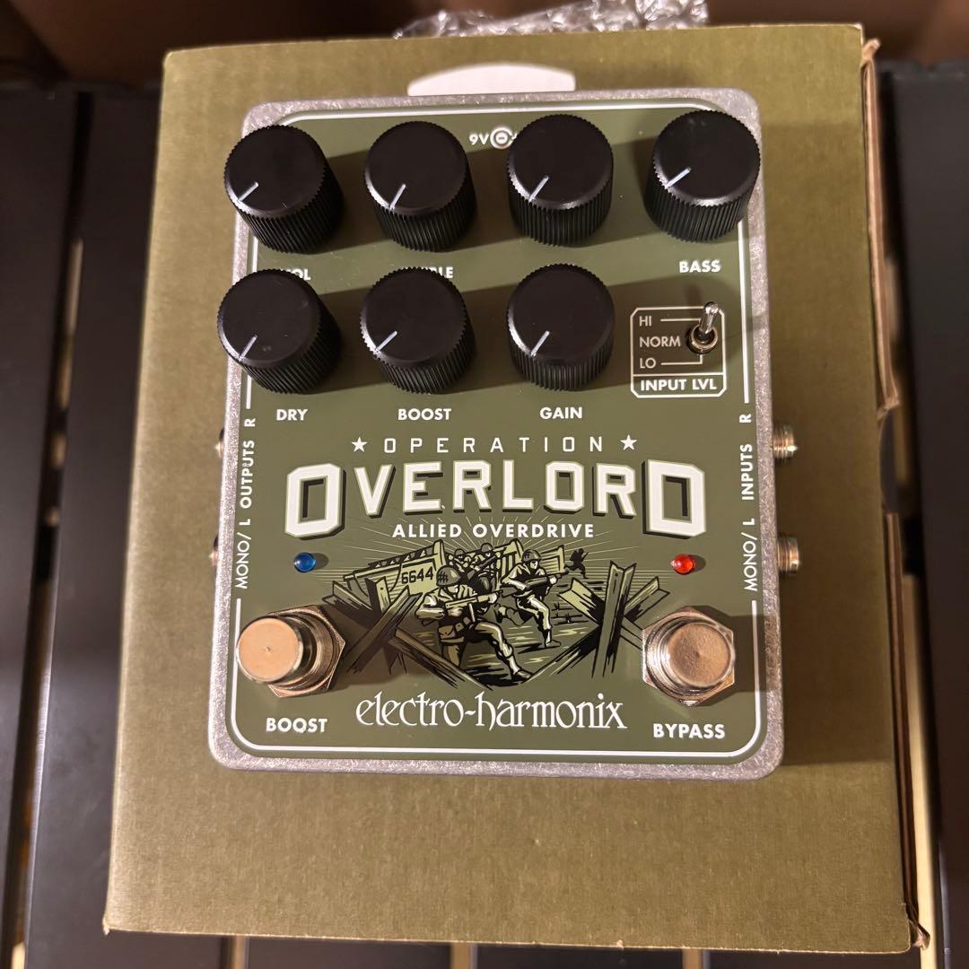 electro-harmonix Operation Overlord 歪み