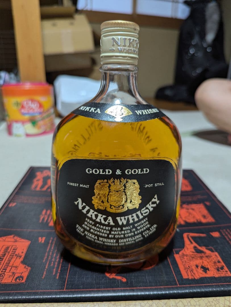 ※希少品※NIKKA WHISKY GOLD & GOLD セット※当時物※