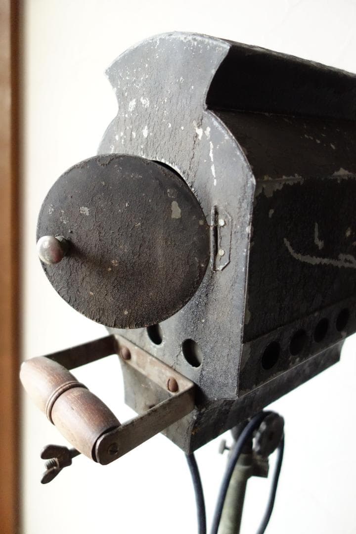 アンティークスタンドライト 明治末期　写真機材、照明