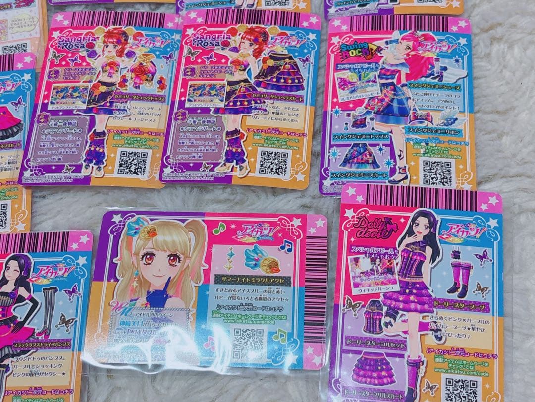 アイカツカード ドーリーデビル ロリゴシック プレミアムレア まとめ売り平成