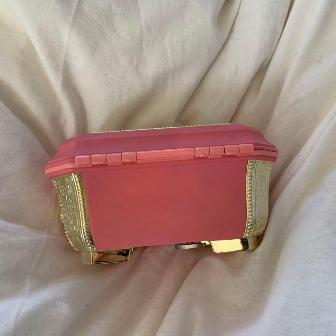 【動作確認済み】明日のナージャ　オルゴール　思い出の宝石箱　万華鏡　ブローチ