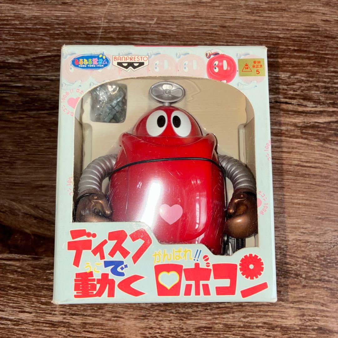 【新品未使用品】がんばれ！ロボコン超金鋼・ソフビ貯金箱・ディスクで動く３点