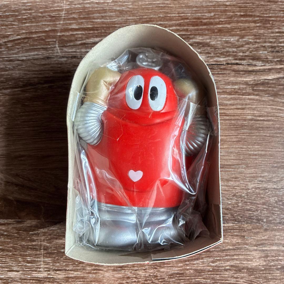 【新品未使用品】がんばれ！ロボコン超金鋼・ソフビ貯金箱・ディスクで動く３点