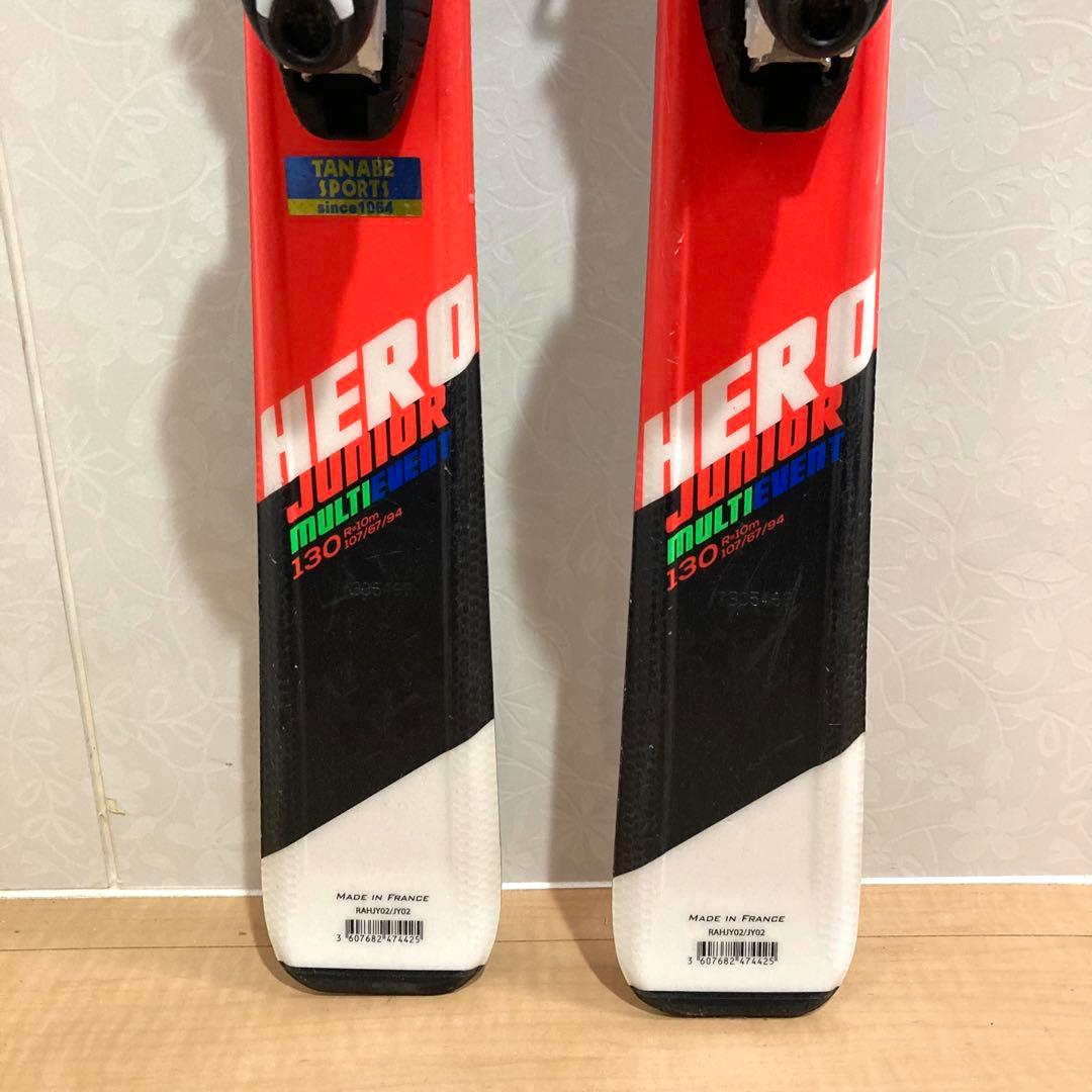 人気✨ROSSIGNOL ロシニョール HERO JR ジュニア 130cm