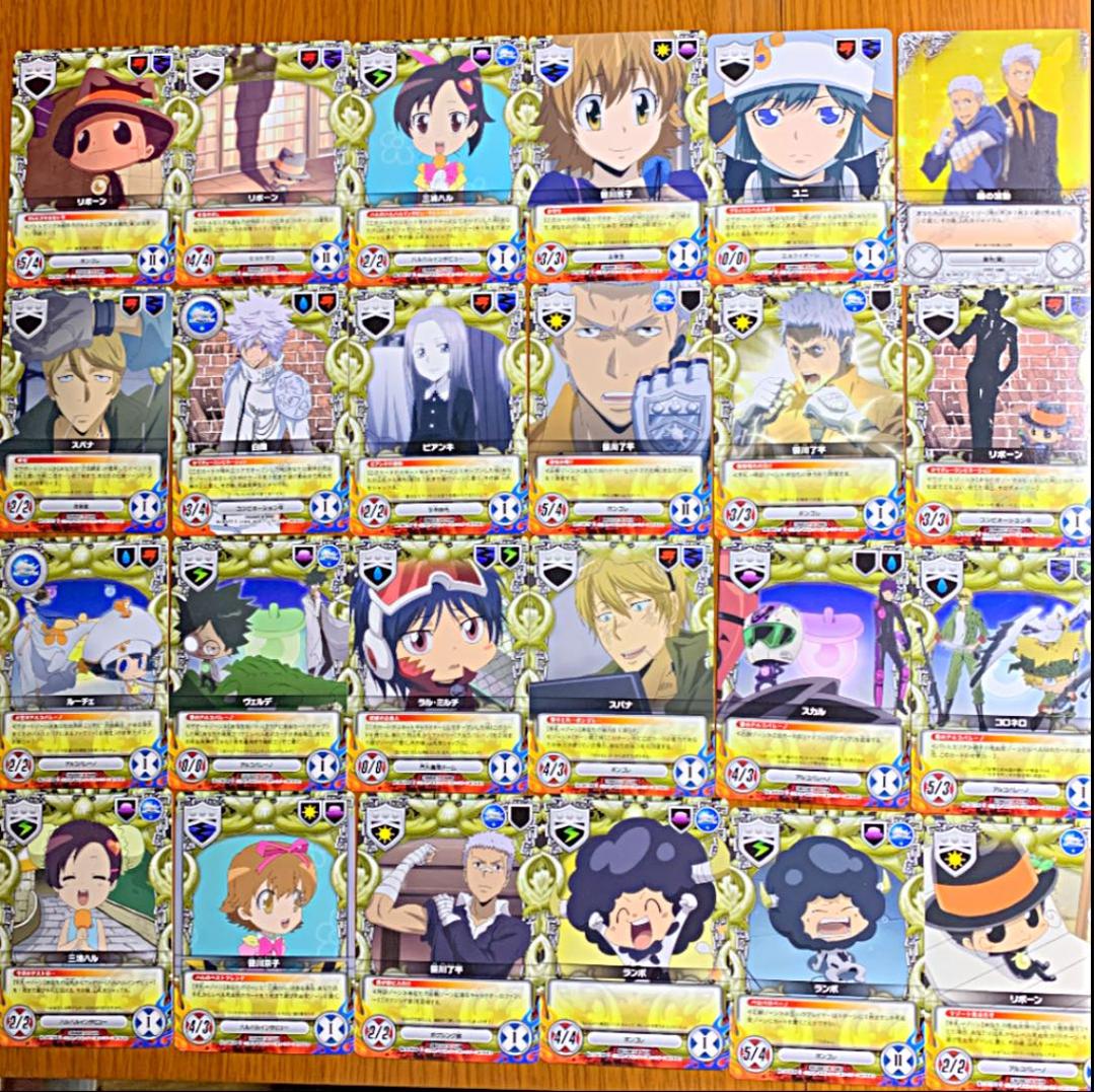 家庭教師ヒットマンREBORN CCG カード　確認用②