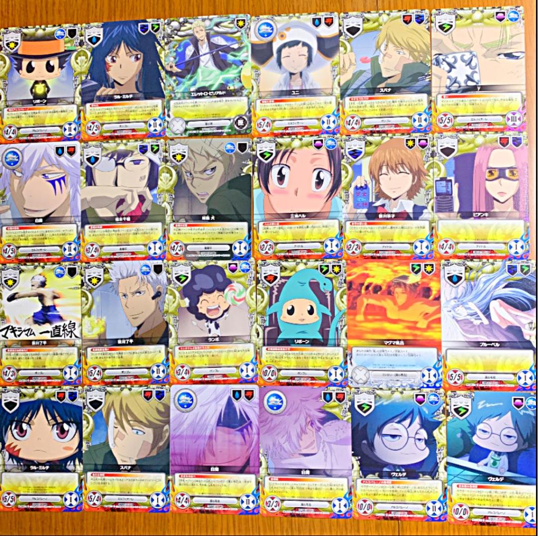 家庭教師ヒットマンREBORN CCG カード　確認用②