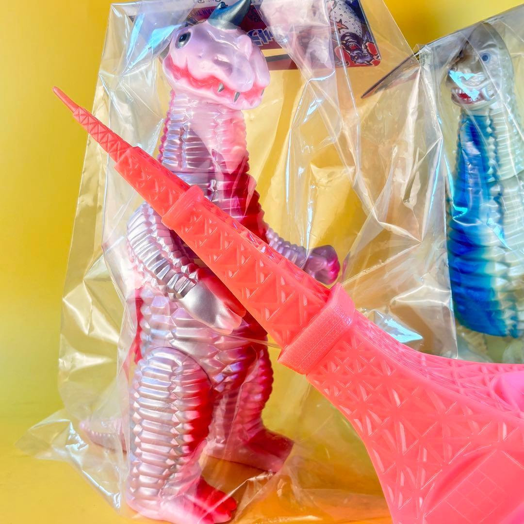 マルサン 450 アボラス １期　怪獣 ソフビ・ゴジラ（ブルマァク・やまなや）