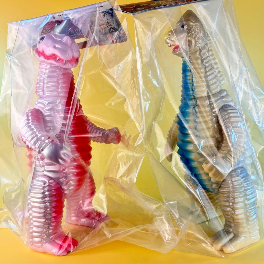 マルサン 450 アボラス １期　怪獣 ソフビ・ゴジラ（ブルマァク・やまなや）