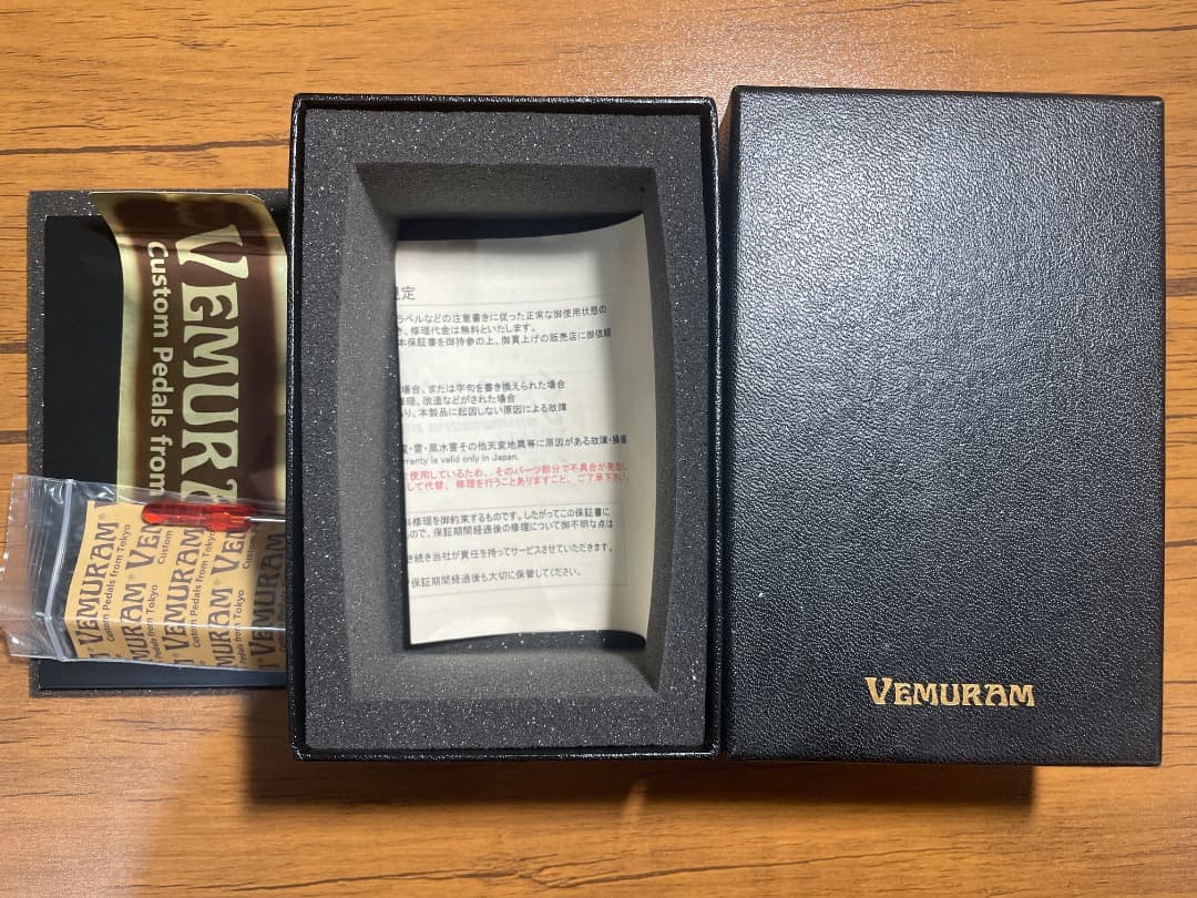 【超貴重】Vemuram Shanks 4K Fuzz（生産終了品）