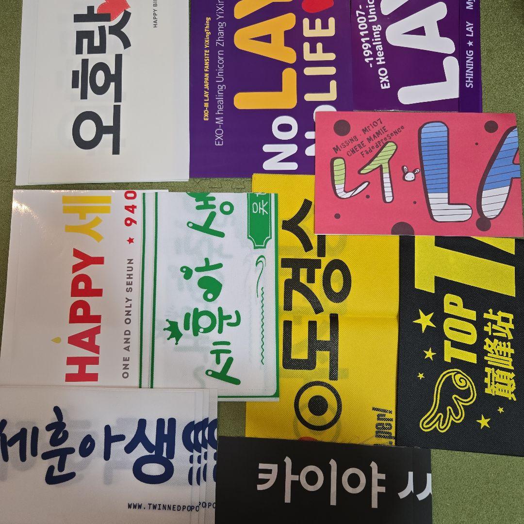 EXO トレカ カイ レイ セフン チャニョル バッジ ファイル Tシャツ58点