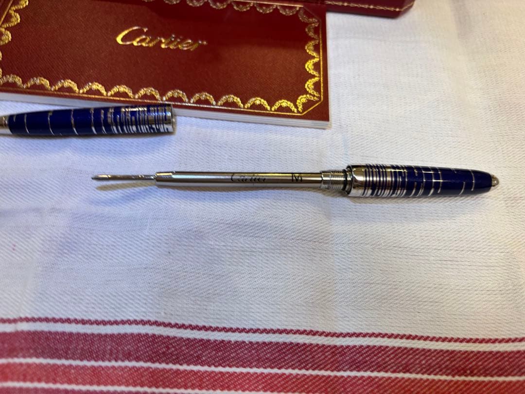 Cartier 限定ボールペン ネイビー 1847本