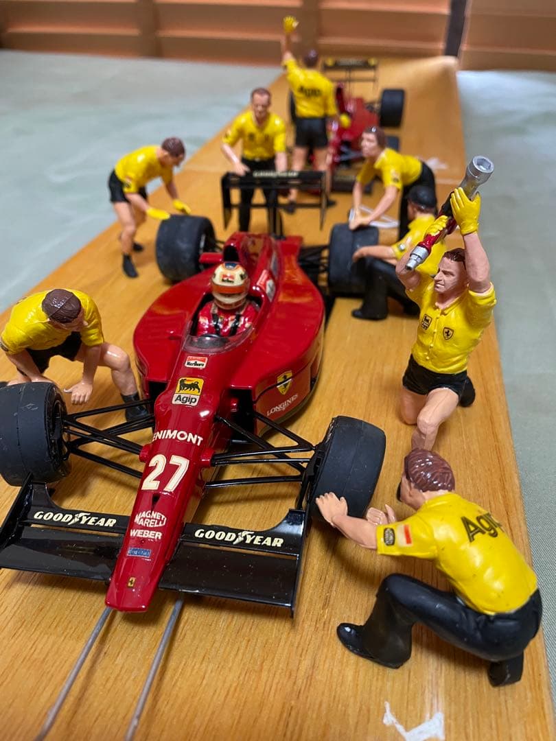 フェラーリ F189 フェラーリ 640 ピットクルーセット 廃盤 マンセル