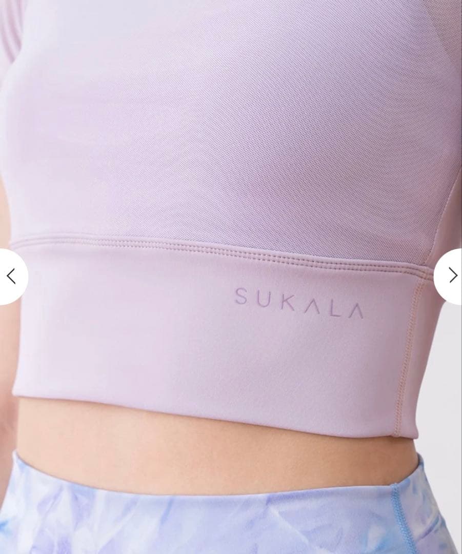 【新品】完売日‼️SUKALA シアーレイヤードキャミブラトップ S