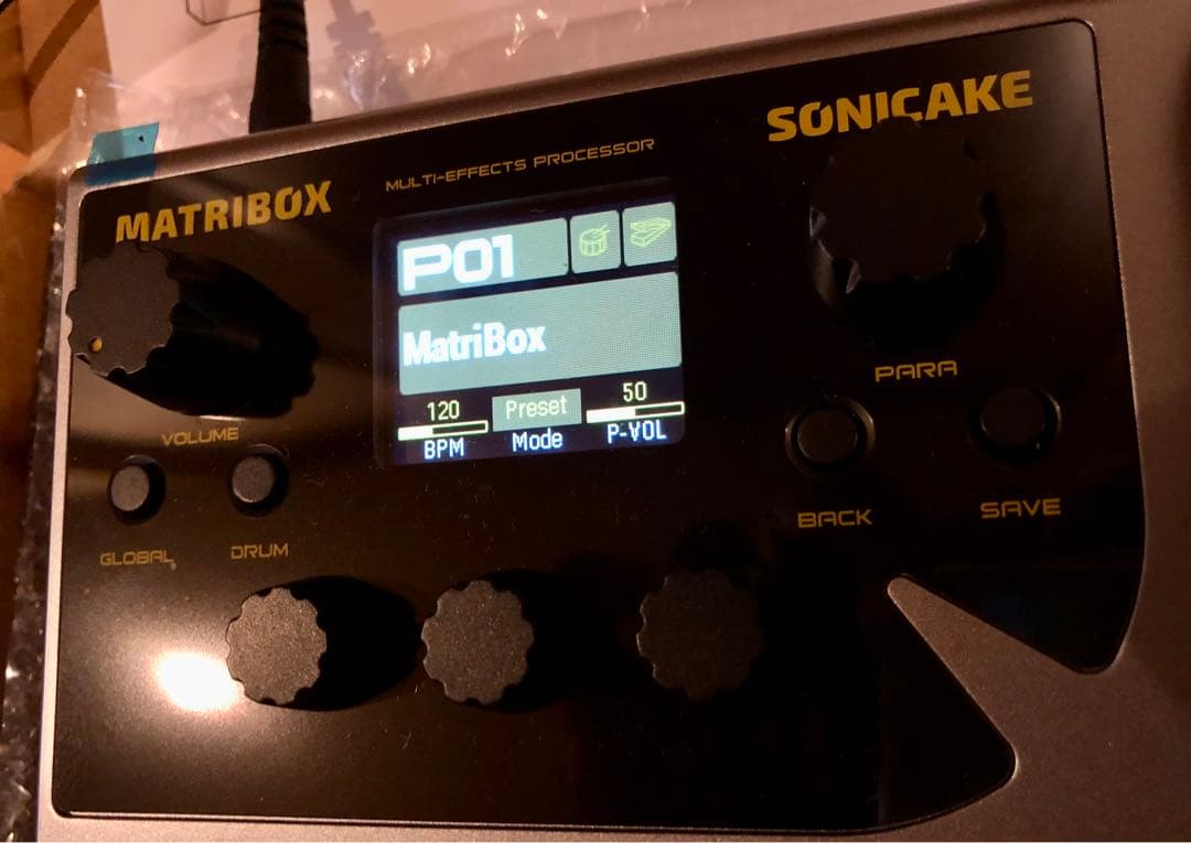 SONICAKE MATRIBOX ギターマルチ 品薄機 オマケ付