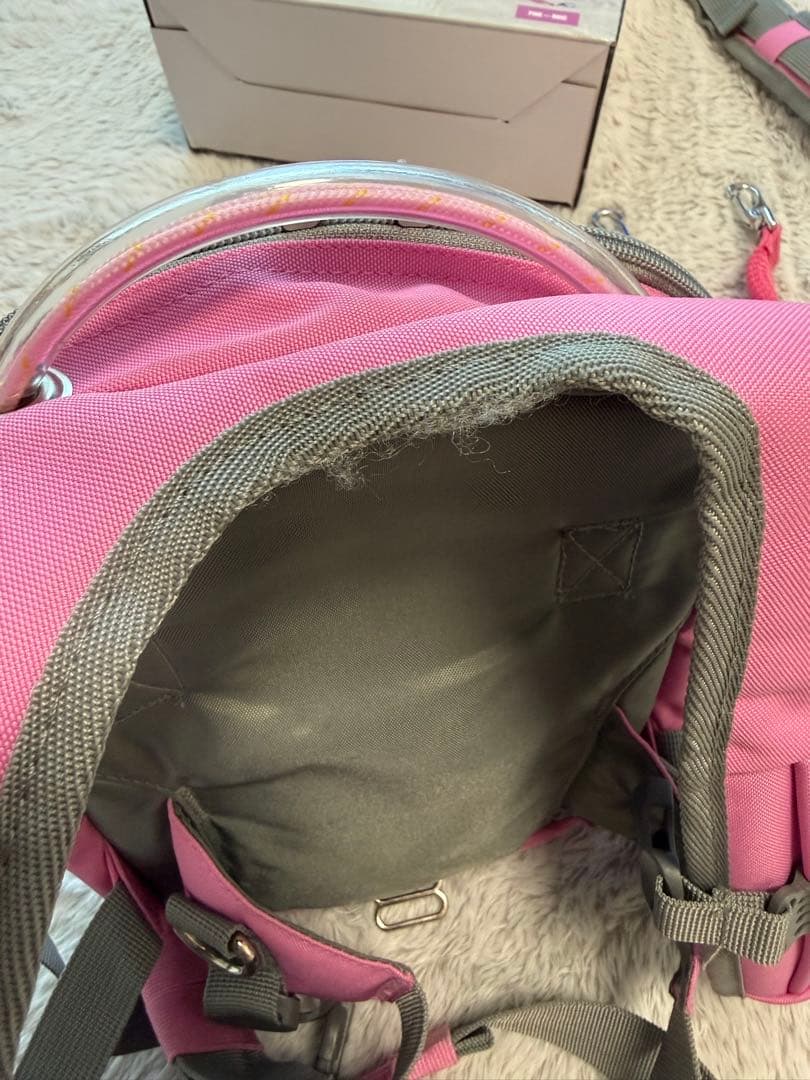 MDXONE スノーボード　ハーネス　スキー　キッズ　子ども　リュック　ピンク
