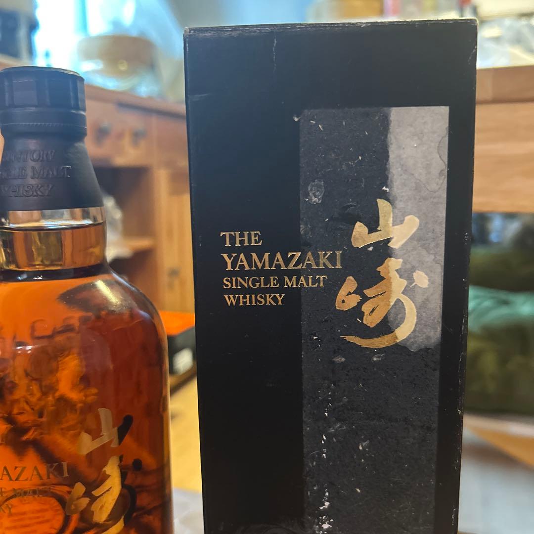 山崎 LIMITED EDITION 2016 シングルモルトウイスキー 箱汚れ