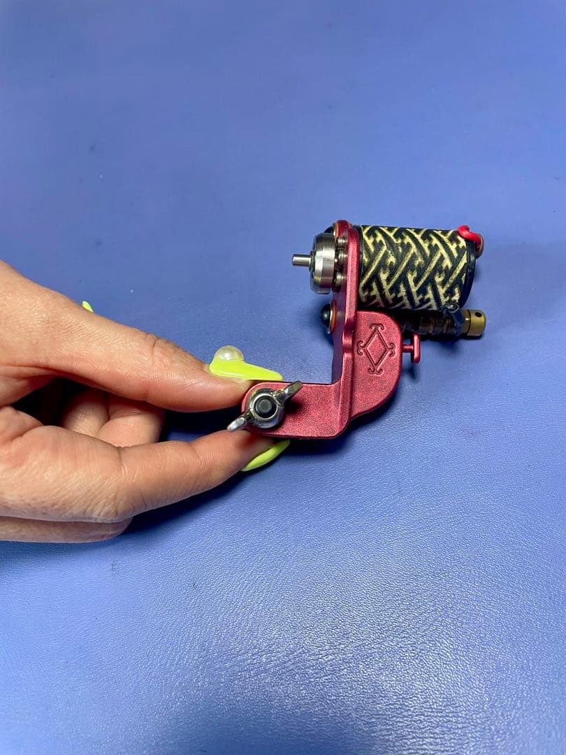 wizard クインケV1アルミDarkLab gripセット タトゥーマシン