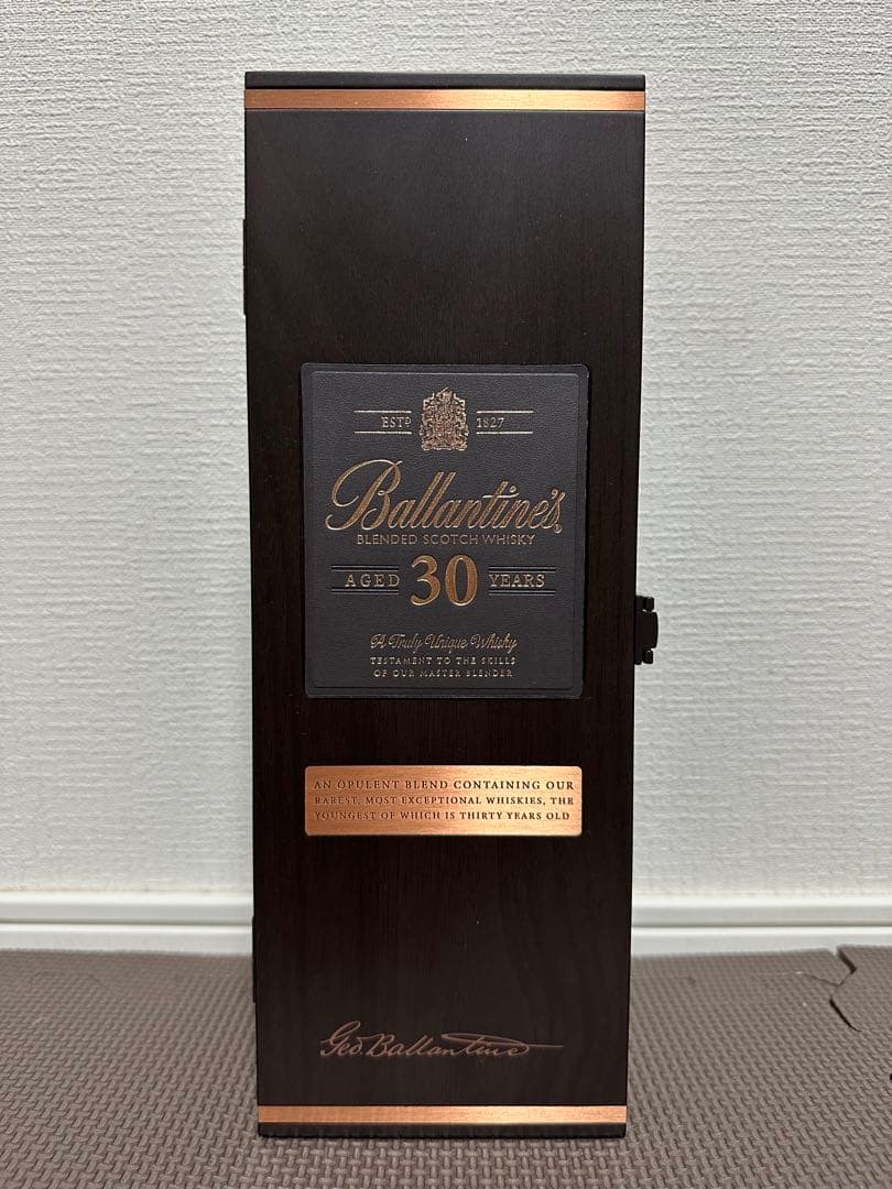 正規品 Ballartine's バランタイン 30年 専用木箱付き スコッチ