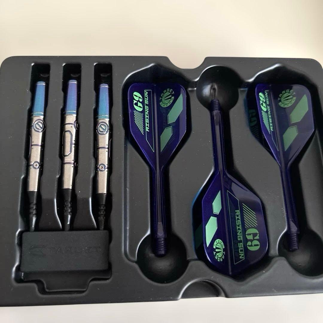 極美品　ライジングサン G9 ノーグルーブ 2BA 村松選手　ダーツ　バレル