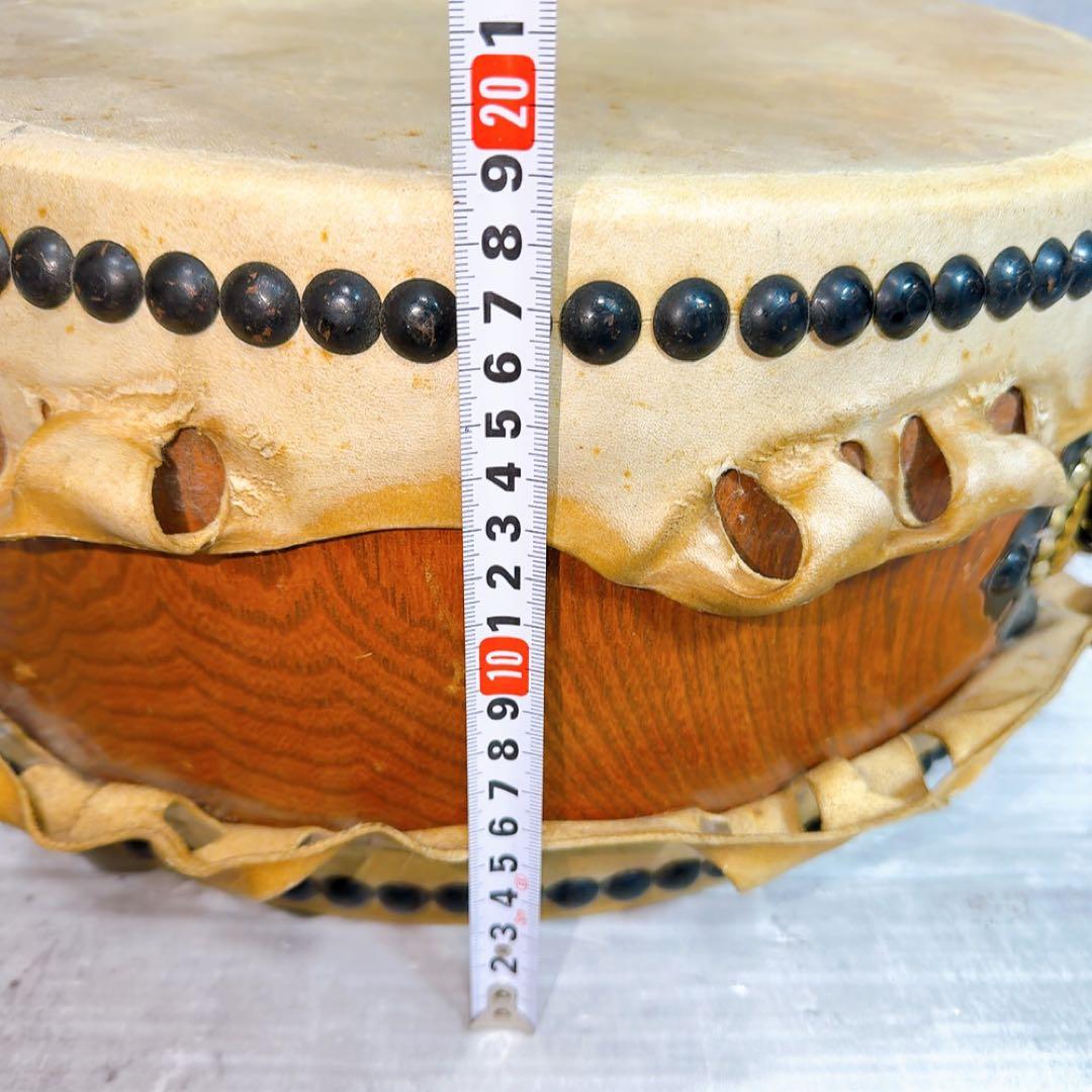 平太鼓 38cm 耳あり　和楽器　特別