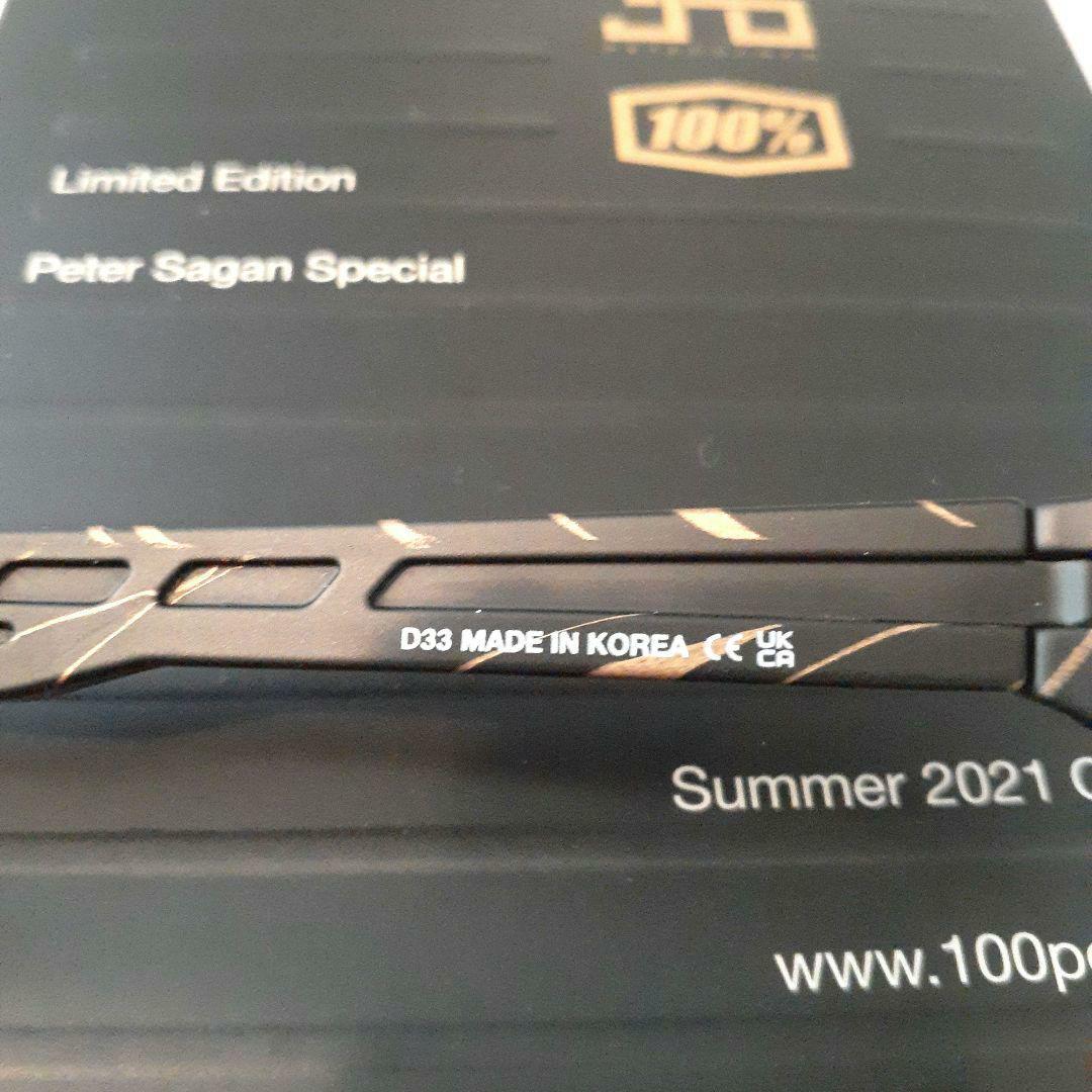 100% S3 Peter Sagan 2021 ワンハンドレッド 外箱なし