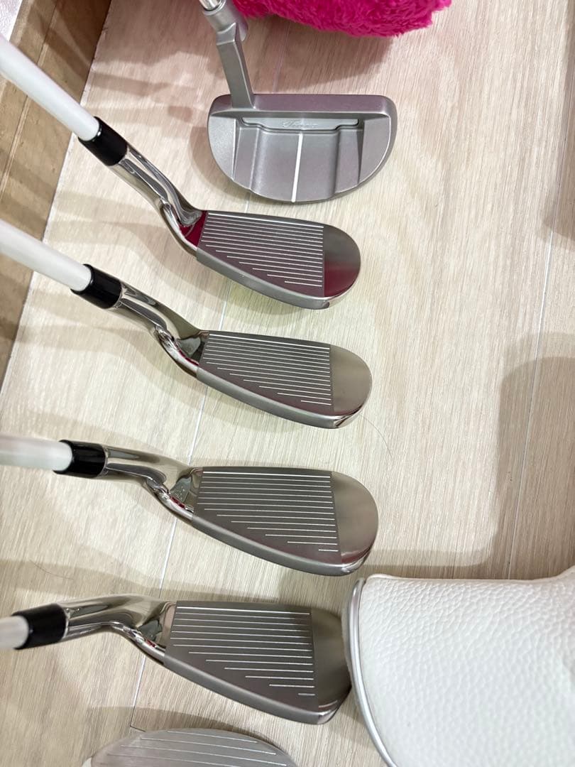 【ぴよ。】非売品 HONMA キャディバッグ wilson クラブ8本