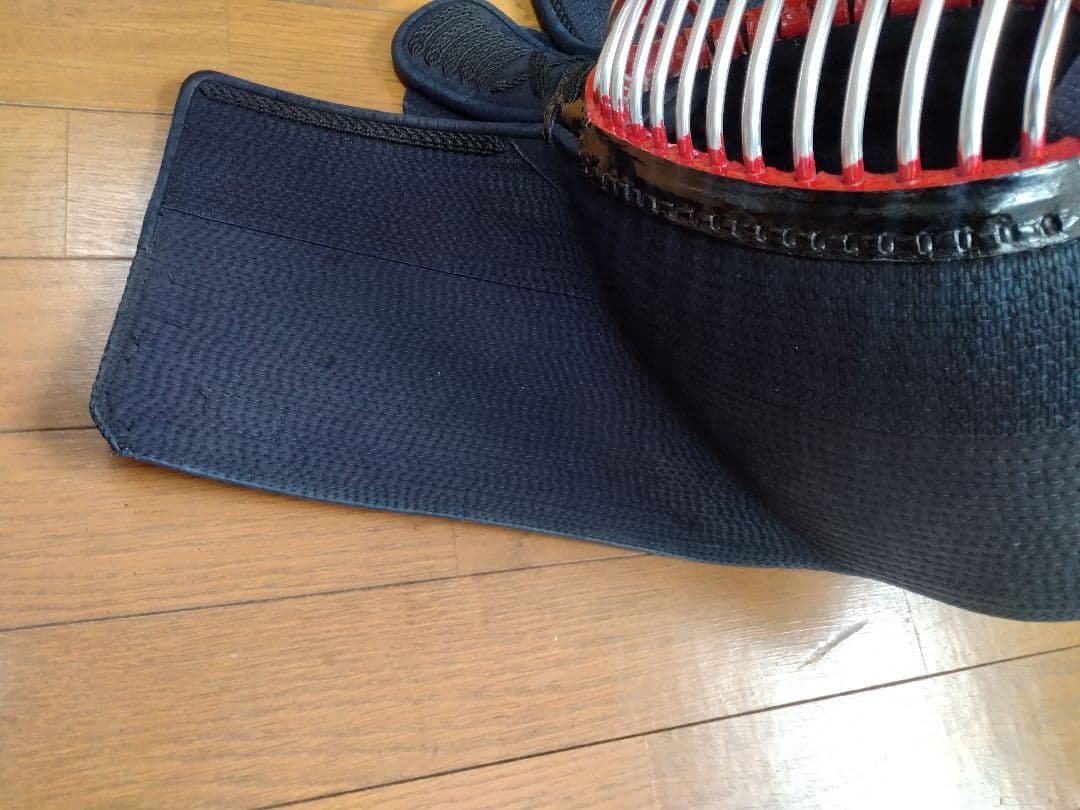 剣道 西都面70 顎ヘリ紺鹿革