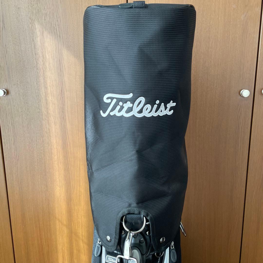 【タイトリスト定番カラー】Titleist キャディバッグ 黒白 そこそこ美品！