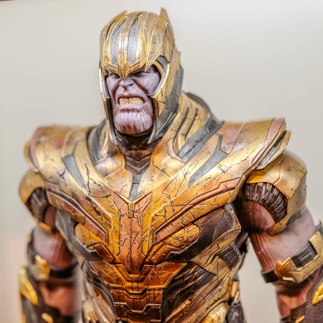 リペイント ダメージカスタム ホットトイズ サノス アベンジャーズ 1/6